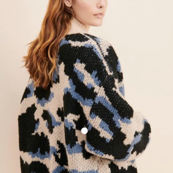 CECILIE Copenhagen - Autumn Blues Sweater Small - Picture 4 of 5